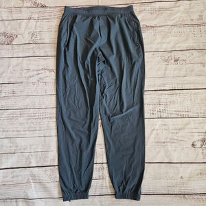 Lululemon Mens Surge Jogger 29" Iron Blue Active Pants Zip Ankle Large